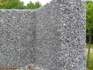 Schallschutzwand mit Betoninnenkern, nach Richtlinie der LSW 06 zur Schallminderung und Absorbtion
